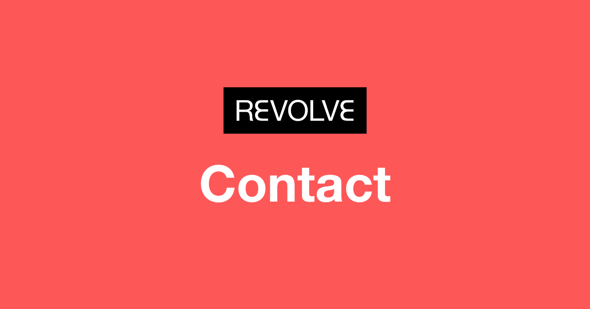 Contact REVOLVE - Media Communication Group