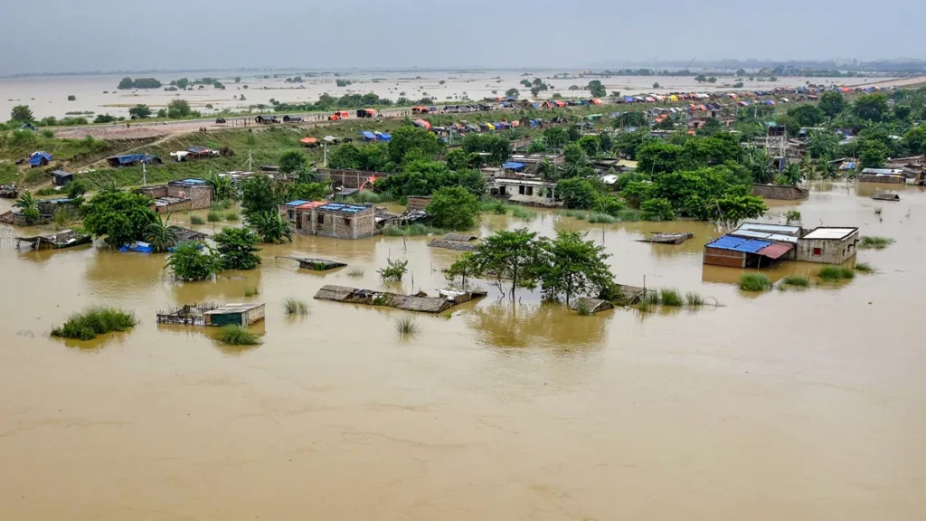 Ganga river floods